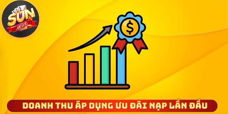 Các mức doanh thu áp dụng trong ưu đãi nạp lần đầu