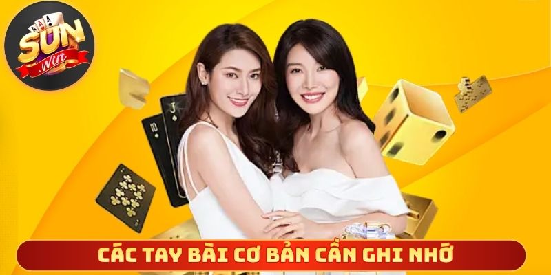 Các tay bài cơ bản cần ghi nhớ trong cách chơi poker