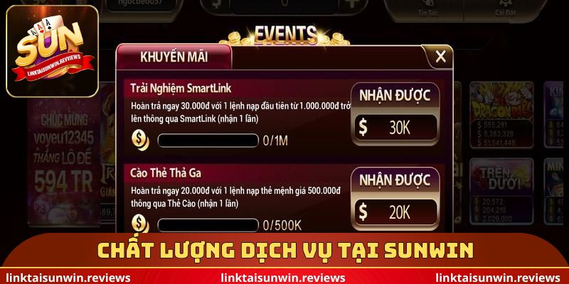 Chất lượng dịch vụ tại Sunwin